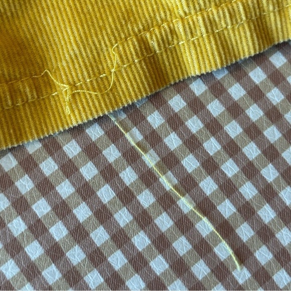 Carter’s Pinafore dress mouse pocket floral flowers + Orange romper.18 month - Picture 5 of 15